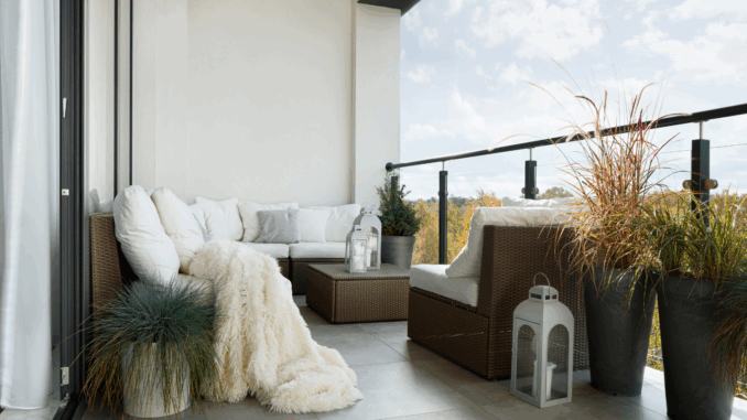 Gepflegter Balkon (über in4mal)