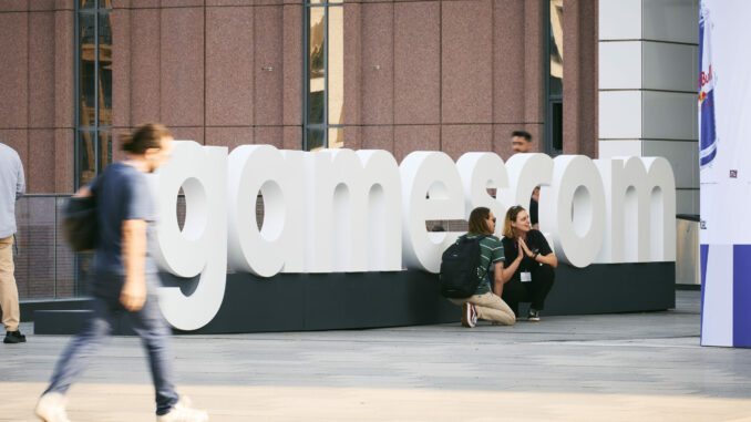 Eingang Süd gamescom (über Koelnmesse GmbH/Marvin Ruppert)